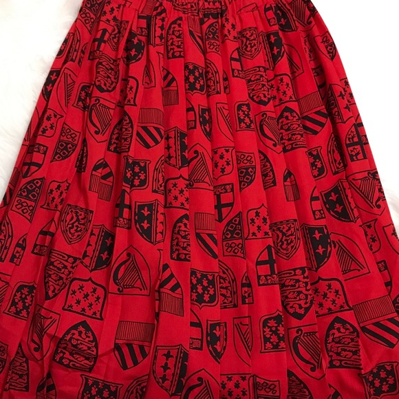 Vintage Dresses & Skirts - Ladies Vintage pleated A-Line Skirt